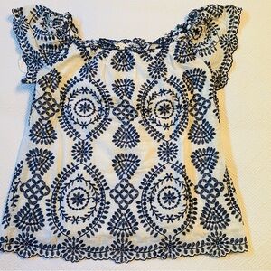 Pretty Embroidered Summer top